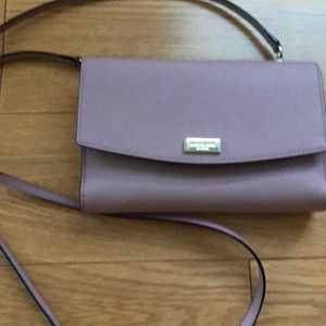 Pink Kate Spade Crossbody Wallet
